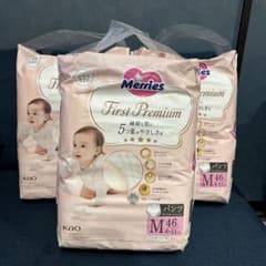 Merries First Premium M 46枚x3 6-11kg