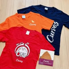 カーブスTシャツ　3枚セット＋マスク　美品のサムネイル