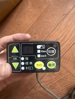 電動アシスト自転車用 手元スイッチ X93-00 3Xのサムネイル