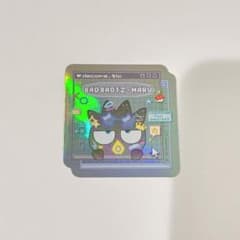 サンリオキャラクターズ　オーロラステッカー　バッドばつ丸のサムネイル