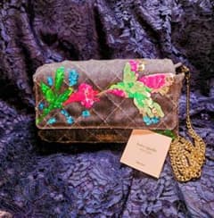 kate spade デニム チェーン ショルダーバッグ ハチドリのサムネイル
