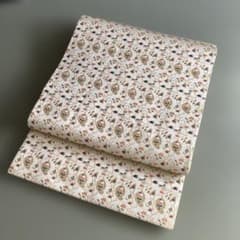 更*紗様 九寸 開名古屋帯 葡萄唐草文錦 龍村美術織物 - メルカリ