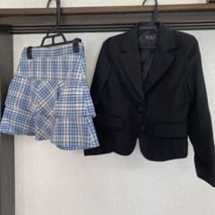 moujonjonブレザー　スカート上下のサムネイル