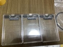 2.5インチHDDケースUSB3.0 接続SATA対応HDD/SSD外付け 中古のサムネイル