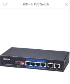Vivotec POE スイッチングハブ AW-FET-060P-060 - メルカリ
