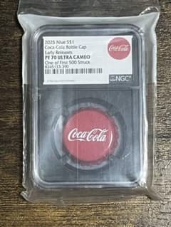 2025 Niue Coca-Cola Bottle Cap 銀貨 NGC - メルカリ