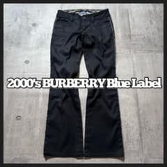 00s BURBERRY BLUE LABEL flare pants y2k - メルカリ