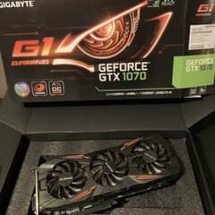 GIGABYTE GTX 1070 8G グラフィックボードのサムネイル