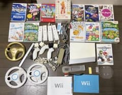 Wii本体　ソフト13個　別売り不可 Yahoo!オークション - 任天堂 Wii 本体 内蔵ソフト 7本入り ディスク読 Nintendo Switch
