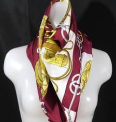 HERMES エルメス 大判スカーフ カレ90 D424 - メルカリ