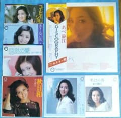 EP. LP レコード あべ静江／DISCOGRAPHY 7 枚セット - メルカリ