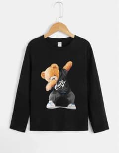 熊プリント Tシャツのサムネイル