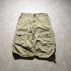 y2k archive wide baggy cargo shorts 밑단 코드