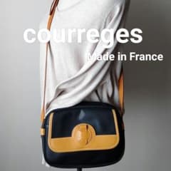90s Courreges ショルダーバッグ セット Y2K 希少　RG387 美品♥ 90s クレージュ フランス製 ヴィンテージ ショルダーバッグ Y2K