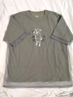 graniph グラニフ チュールレイヤード Tシャツ カーキ S ラムチョップのサムネイル