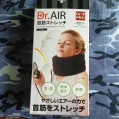 Dr.AIR 首筋ストレッチ ブラックのサムネイル