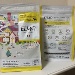 ELMO ラム・ライス＆ポテト 800g ✖️2袋成犬用 - メルカリ