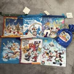 ディズニー 巾着　6点セット おまけ付　まとめのサムネイル