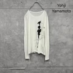 Yohji Yamamoto ヨウジヤマモト アート プリントロンT N1066 Yohji Yamamoto ヨウジヤマモト アート プリントロンT N1066 - メルカリ