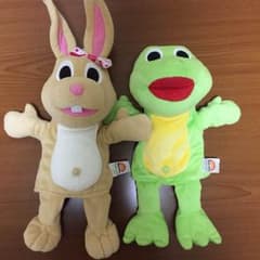 zippyのバニーとフロッギーのぬいぐるみのサムネイル