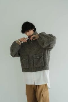 round sleeve flight jacket/chidoriのサムネイル