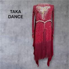 社交ダンスドレス TAKA DANCE ダンス衣装 ラテンドレス - メルカリ
