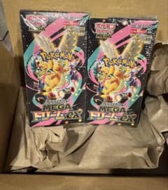 ポケモンカードメガドリームex 2 BOXシュリンク付きのサムネイル