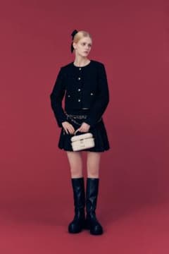 thetoe Chiemsee Jacket Skirt セットアップ BK Sのサムネイル