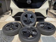 新車外し】Nissan SAKURA 純正14インチホイールセット - メルカリ