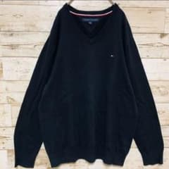 【激かわ】TOMMY HILFIGER  刺繍ロゴ　ゆるだぼ　薄手　ワンポイントのサムネイル