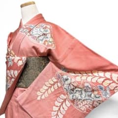 訪問着 辻ヶ花 作家もの 身丈160 裄65 絞り ぼかし 着物 023b p - メルカリ