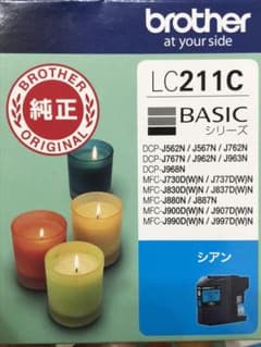 ブラザー　プリンターインク純正品　４色計１１個のサムネイル