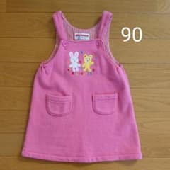 ミキハウス ワンピース ジャンパースカート 90のサムネイル