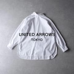 美品 ユナイテッドアローズ TOKYO 1,7万 スタンドカラーのブラウス 77