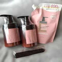 cocone】クレイクリームシャンプー 本体2個&詰め替え1個セット