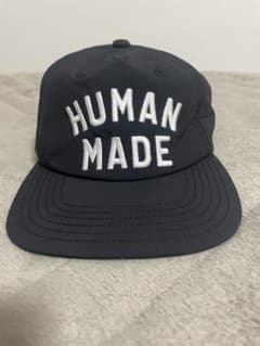 HUMAN MADE ナイロンキャップ ブラック値下げ相談可 - メルカリ