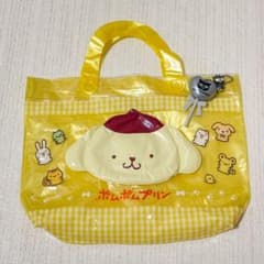 サンリオ ポムポムプリン ビニールバッグ ばつ丸チャームセットのサムネイル
