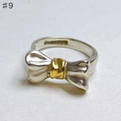 ティファニー リボン コンビ リング 925 750 9号 - メルカリ