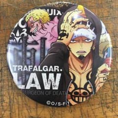 輩缶バッチ ドフラミンゴ トラファルガーローのサムネイル