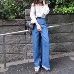 MOUSSY ワイドパンツのサムネイル