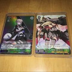 ヴァイスシュヴァルツ 艦これSRとRのサムネイル