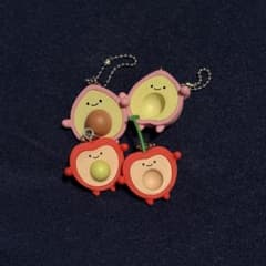 【未使用】 わけあいっこ もも さくらんぼ 2種セットのサムネイル
