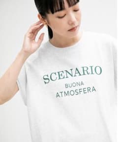 オーバーサイズ　プリントTシャツ　ローリーズファームのサムネイル