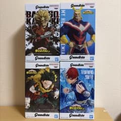 僕のヒーローアカデミア Grandista フィギュア 4種セット 僕のヒーローアカデミア Grandista フィギュア 4体セット - メルカリ
