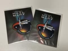 PROJECT HAIL MARY ワッペン 2枚 プロジェクトヘイルメアリーのサムネイル
