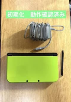 New Nintendo 3DS LL ライム×ブラック 本体　ライムグリーンのサムネイル