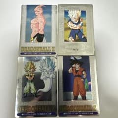 アマダ　ドラゴンボールZ プラチナカード 4枚セットのサムネイル