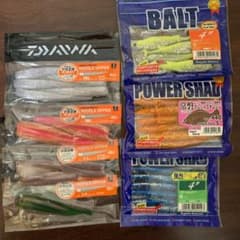 ワインド・シャッド系ワームセットのサムネイル