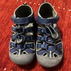 KEEN キッズサンダル ネイビー 18.5cmのサムネイル