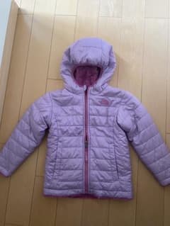 THE NORTH FACE 薄紫 中綿コート 4Tのサムネイル